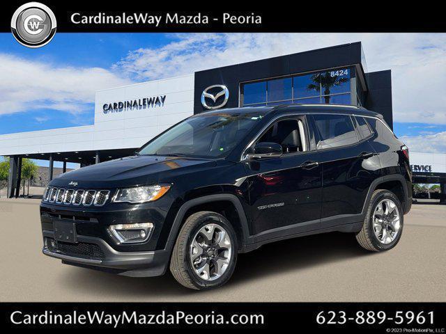 used 2021 Jeep Compass car, priced at $18,988