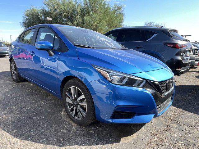 used 2021 Nissan Versa car, priced at $14,025