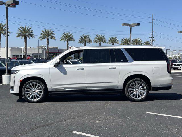 used 2024 Cadillac Escalade ESV car, priced at $85,862