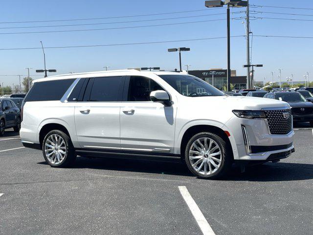 used 2024 Cadillac Escalade ESV car, priced at $85,862