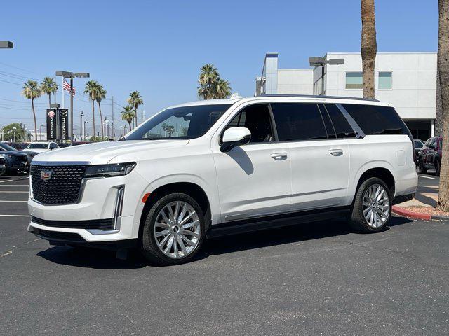 used 2024 Cadillac Escalade ESV car, priced at $85,862