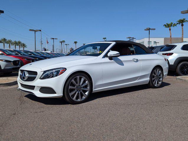 used 2018 Mercedes-Benz C-Class car, priced at $27,275