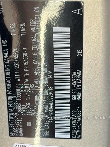 used 2020 Lexus RX 350 car