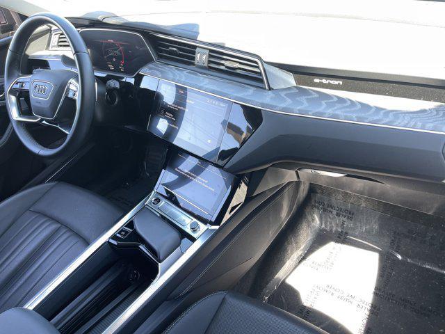 used 2024 Audi Q8 e-tron car, priced at $52,559