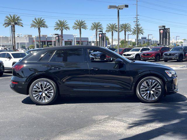 used 2024 Audi Q8 e-tron car, priced at $52,559