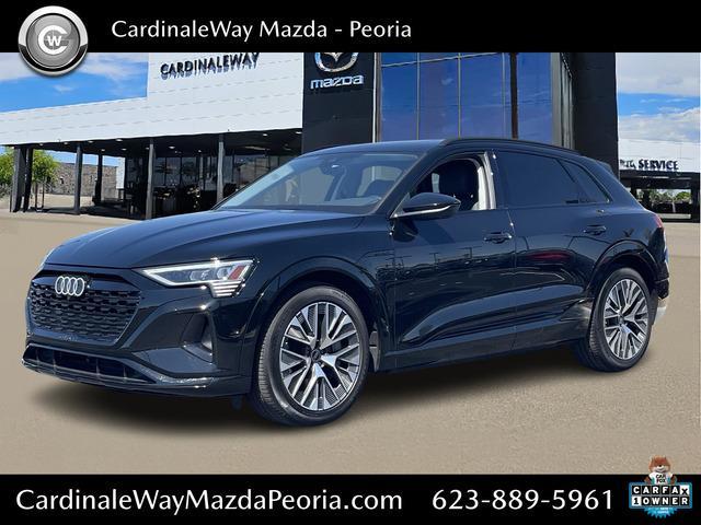 used 2024 Audi Q8 e-tron car, priced at $38,400
