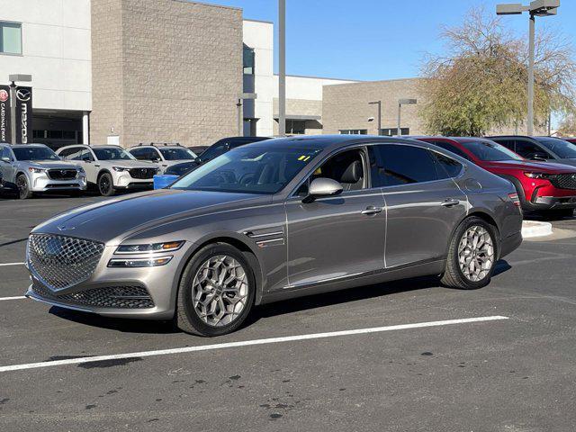 used 2021 Genesis G80 car, priced at $30,565