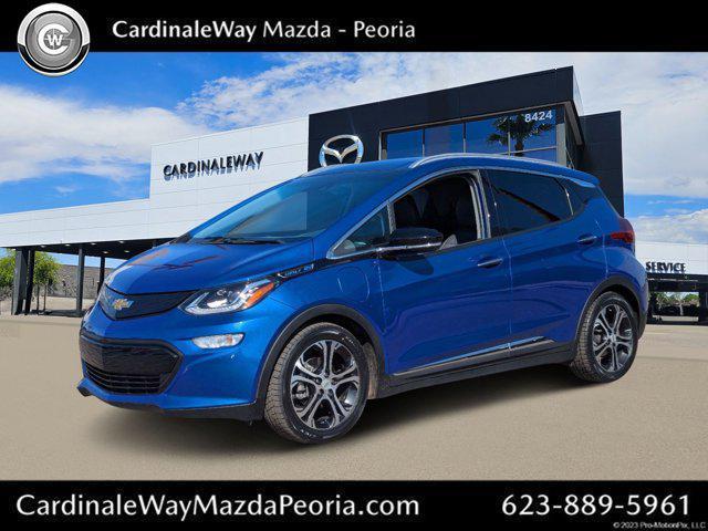 used 2021 Chevrolet Bolt EV car, priced at $18,376