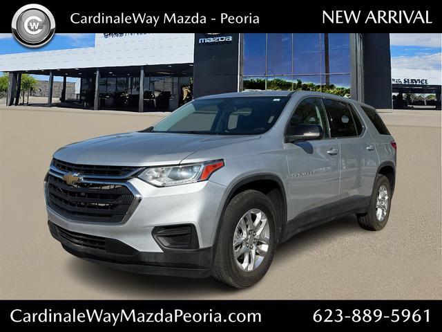 used 2021 Chevrolet Traverse car, priced at $23,536