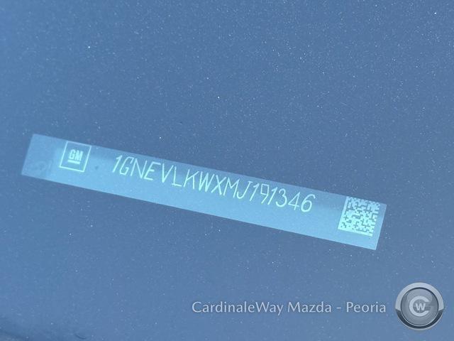 used 2021 Chevrolet Traverse car, priced at $23,536