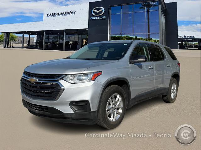 used 2021 Chevrolet Traverse car, priced at $23,536