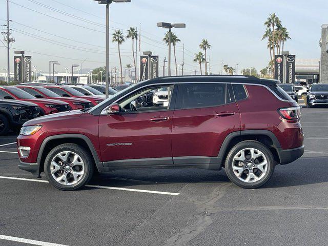 used 2021 Jeep Compass car, priced at $21,265