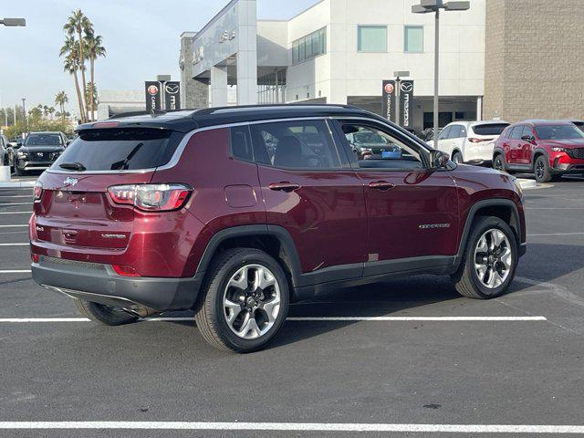 used 2021 Jeep Compass car, priced at $21,265