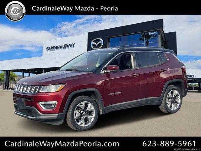 used 2021 Jeep Compass car, priced at $21,265