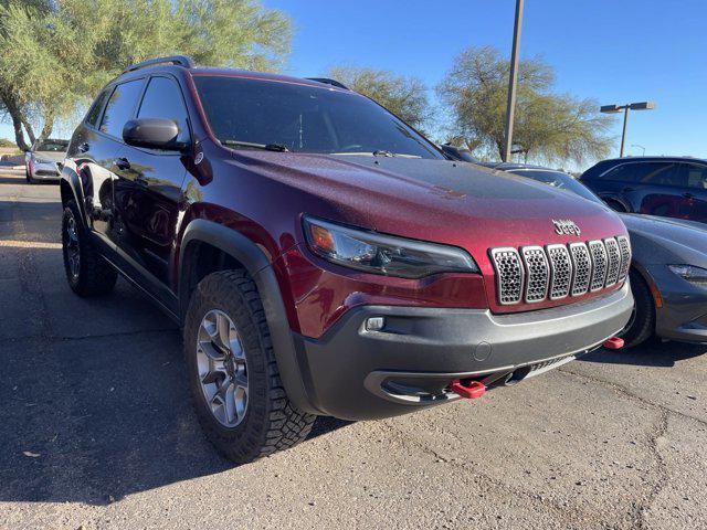 used 2021 Jeep Cherokee car, priced at $23,519