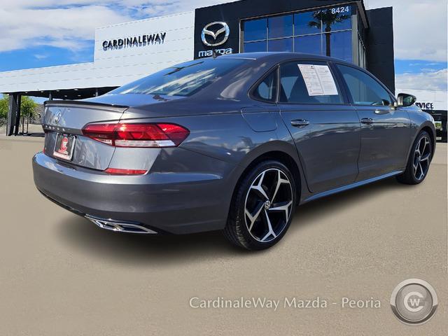 used 2021 Volkswagen Passat car, priced at $20,840