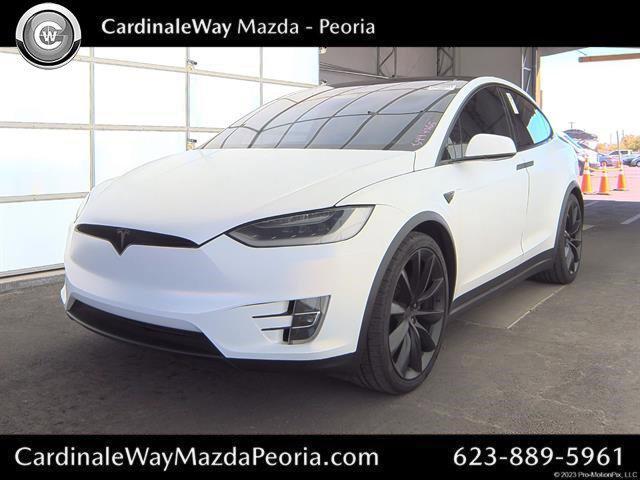 used 2017 Tesla Model X car, priced at $30,985