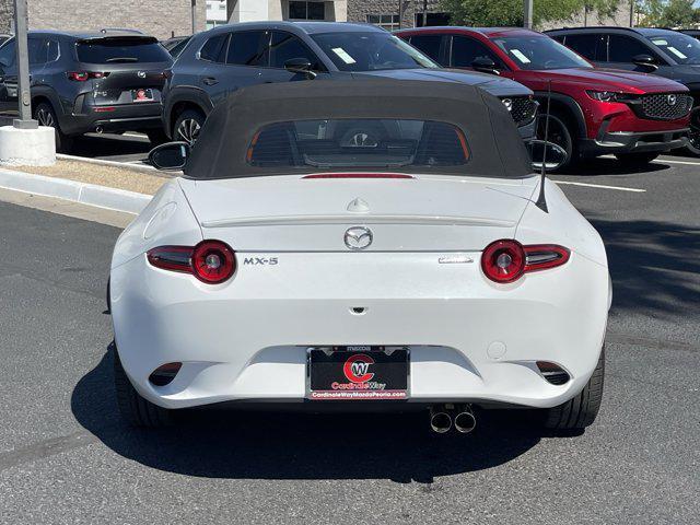 used 2024 Mazda MX-5 Miata car, priced at $31,892