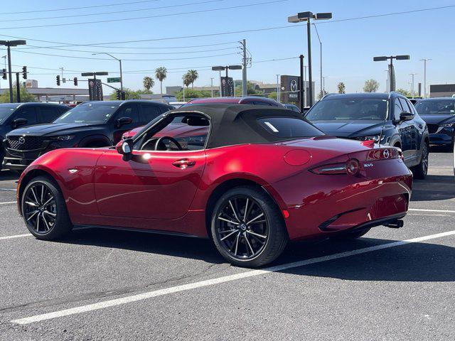 new 2025 Mazda MX-5 Miata car, priced at $35,144