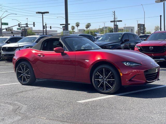 new 2025 Mazda MX-5 Miata car, priced at $35,144