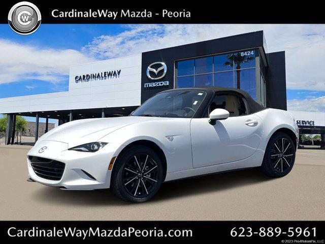 new 2025 Mazda MX-5 Miata car, priced at $35,144