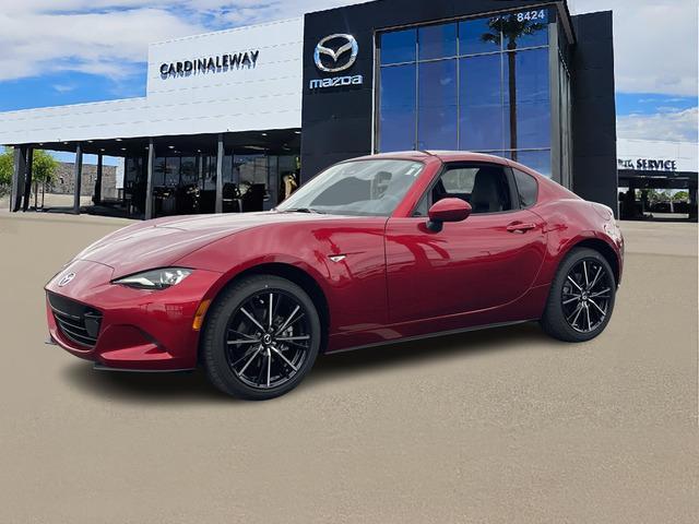 new 2025 Mazda MX-5 Miata RF car, priced at $41,356