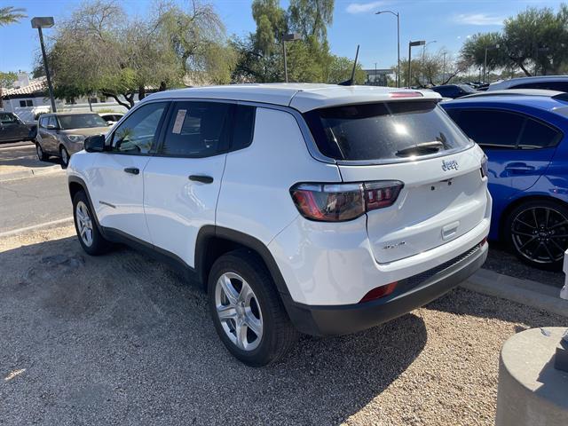 used 2023 Jeep Compass car, priced at $18,888