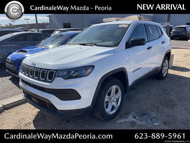 used 2023 Jeep Compass car, priced at $18,888