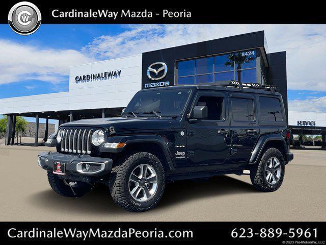 used 2019 Jeep Wrangler Unlimited car, priced at $24,447