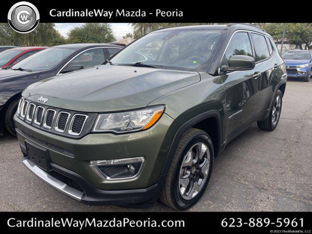 used 2021 Jeep Compass car, priced at $17,085