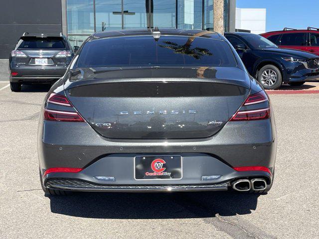 used 2023 Genesis G70 car, priced at $31,166