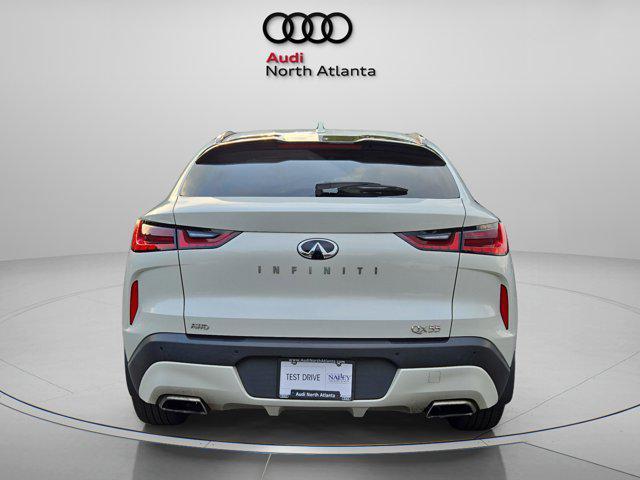 used 2022 INFINITI QX55 car, priced at $28,991