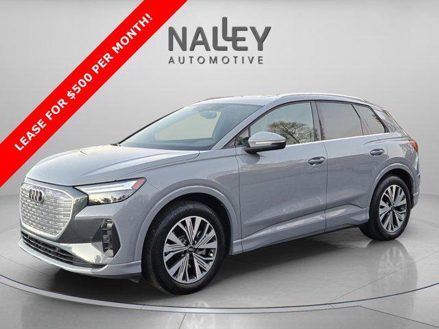 used 2025 Audi Q4 e-tron car, priced at $32,991