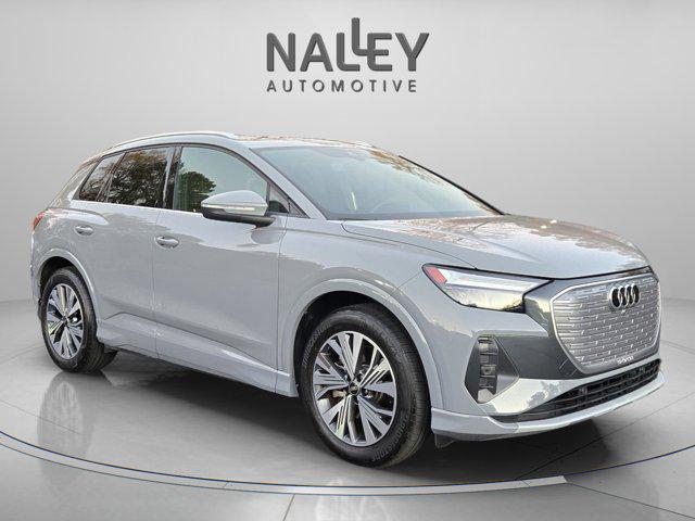 used 2025 Audi Q4 e-tron car, priced at $32,991