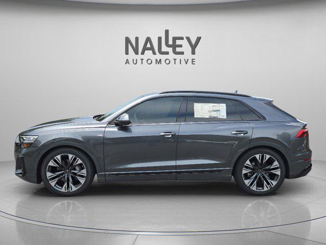 new 2025 Audi Q8 car, priced at $77,379