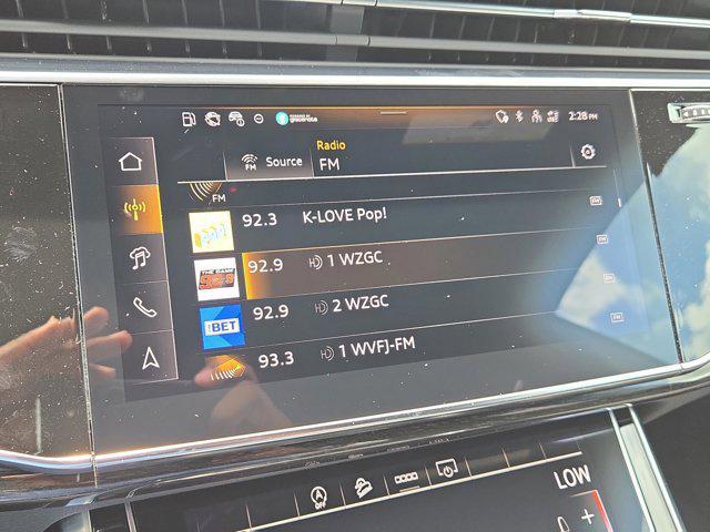 new 2025 Audi Q8 car, priced at $77,379