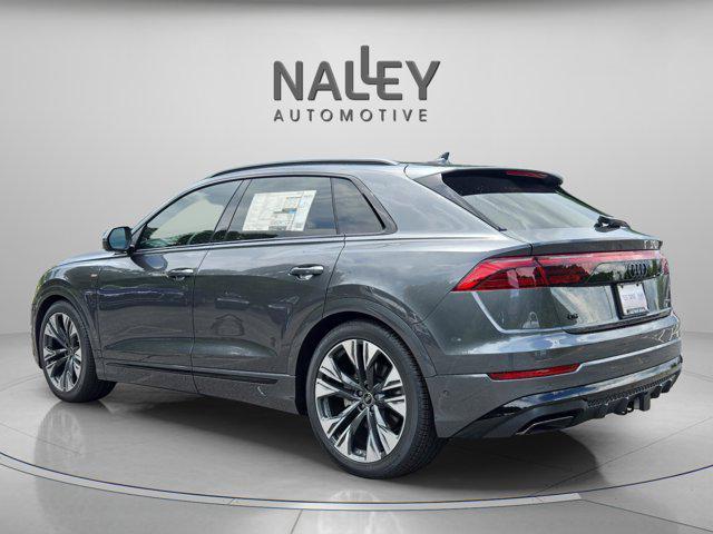 new 2025 Audi Q8 car, priced at $77,379