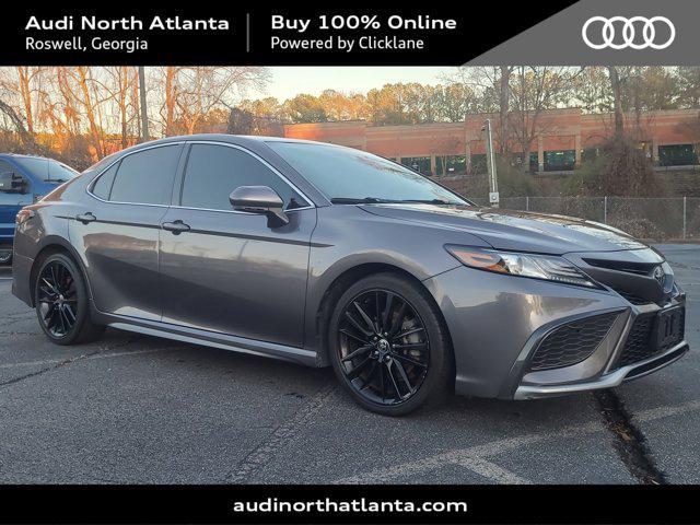 used 2021 Toyota Camry car, priced at $27,991