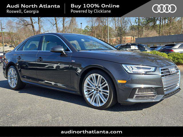 used 2018 Audi A4 car, priced at $23,791