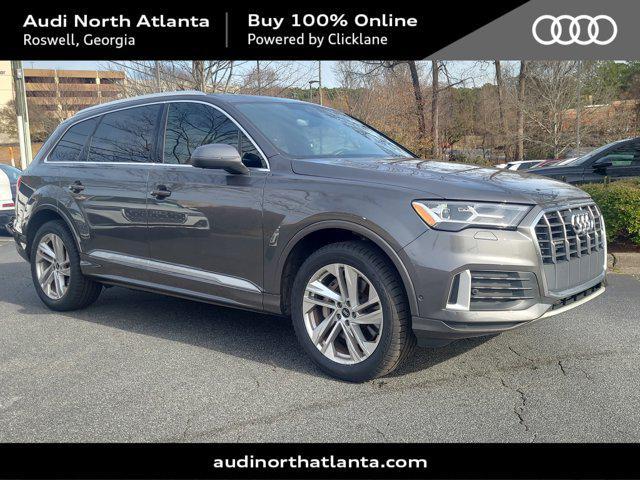 used 2021 Audi Q7 car, priced at $35,991