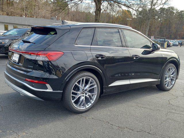 new 2025 Audi Q4 e-tron car, priced at $63,325