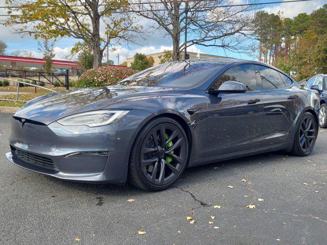 used 2021 Tesla Model S car, priced at $55,991