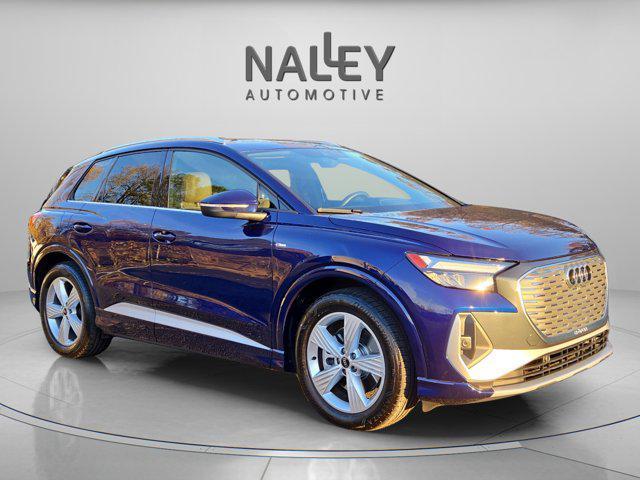 used 2024 Audi Q4 e-tron car, priced at $36,591