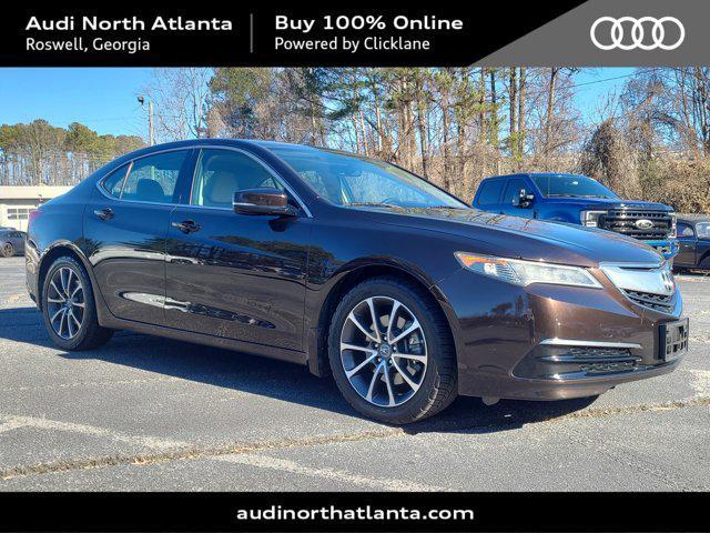 used 2015 Acura TLX car, priced at $15,991