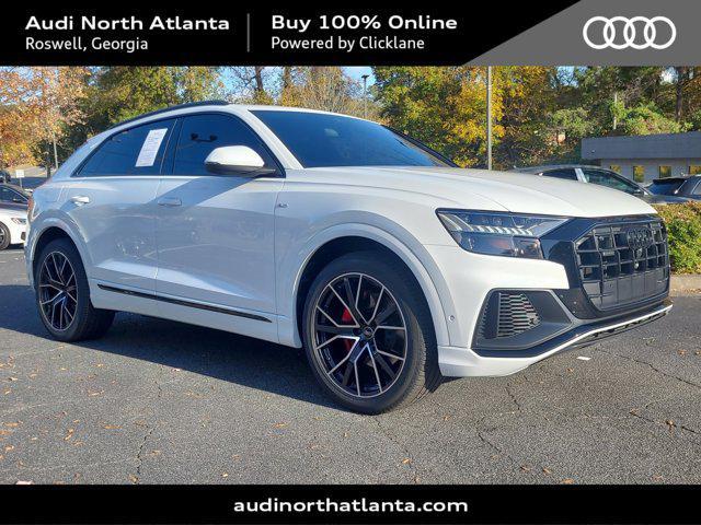 used 2022 Audi Q8 car, priced at $55,591