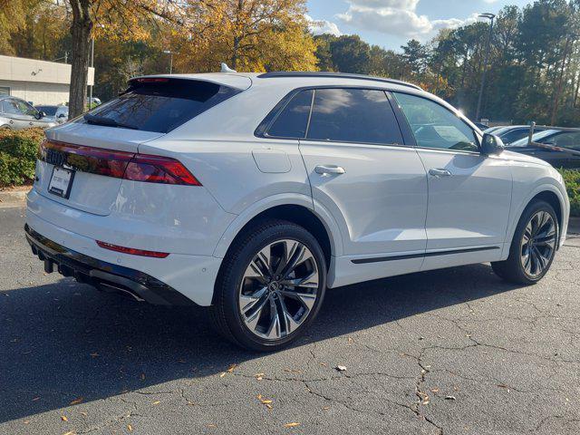 new 2025 Audi Q8 car, priced at $86,615