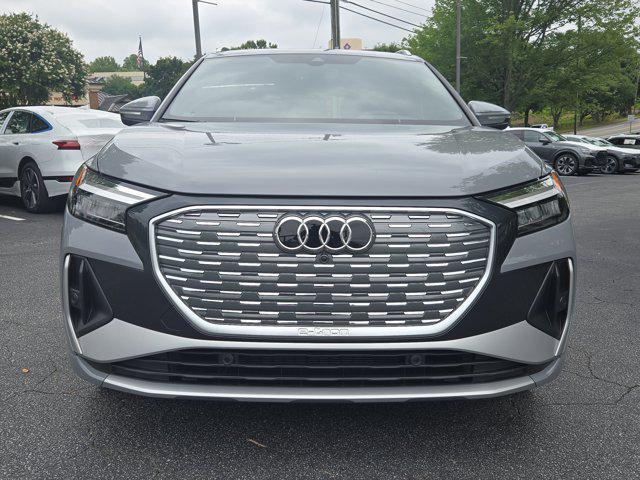 new 2025 Audi Q4 e-tron car, priced at $56,679