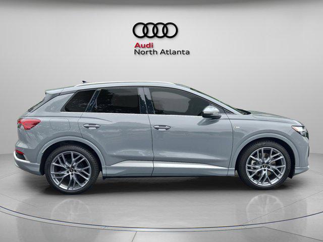 new 2025 Audi Q4 e-tron car, priced at $56,679