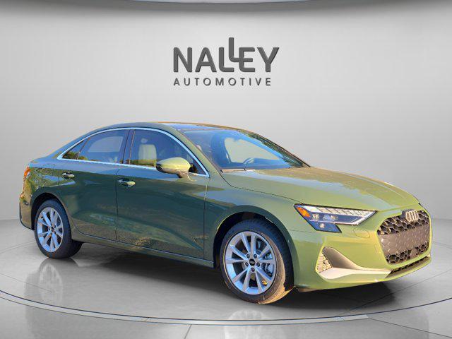 new 2025 Audi A3 car, priced at $37,276