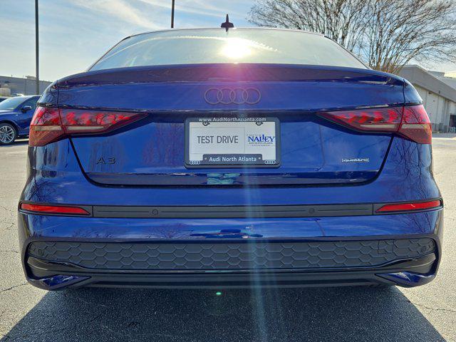 new 2025 Audi A3 car, priced at $40,540